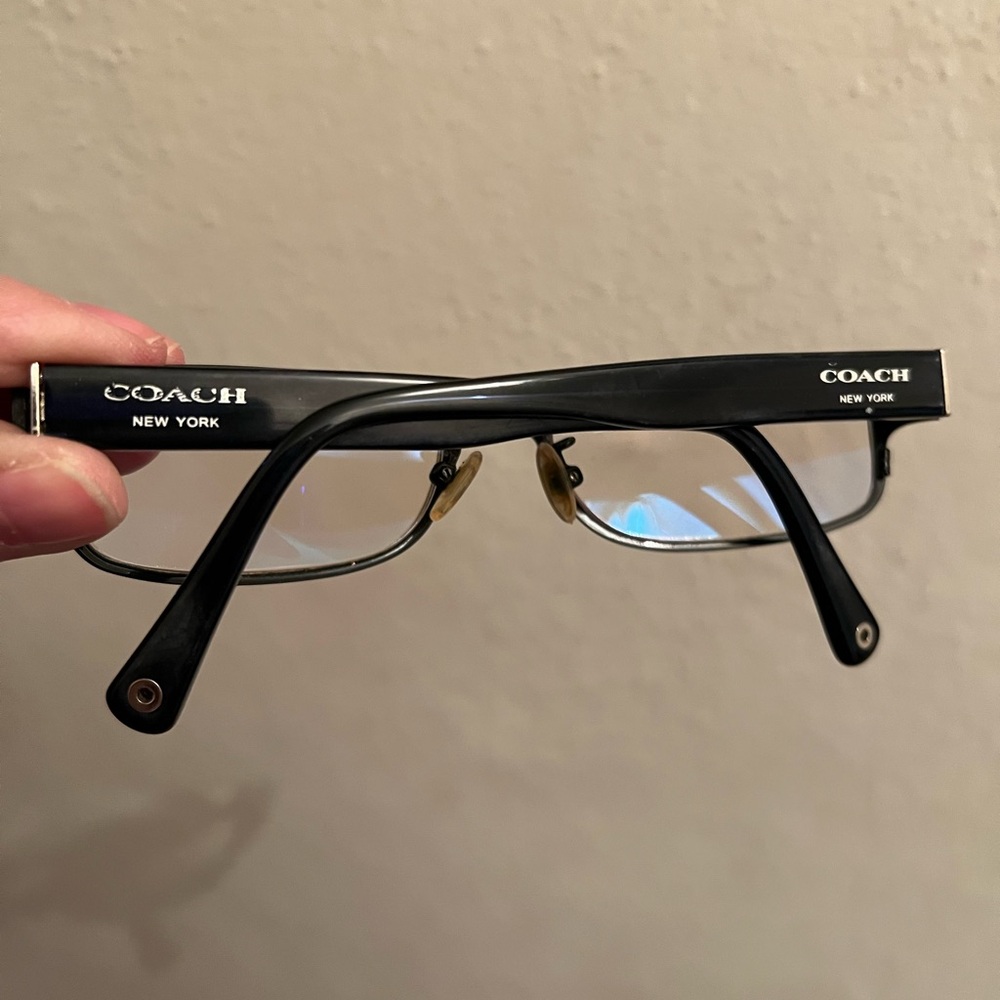 Coach Black and Gold Glasses